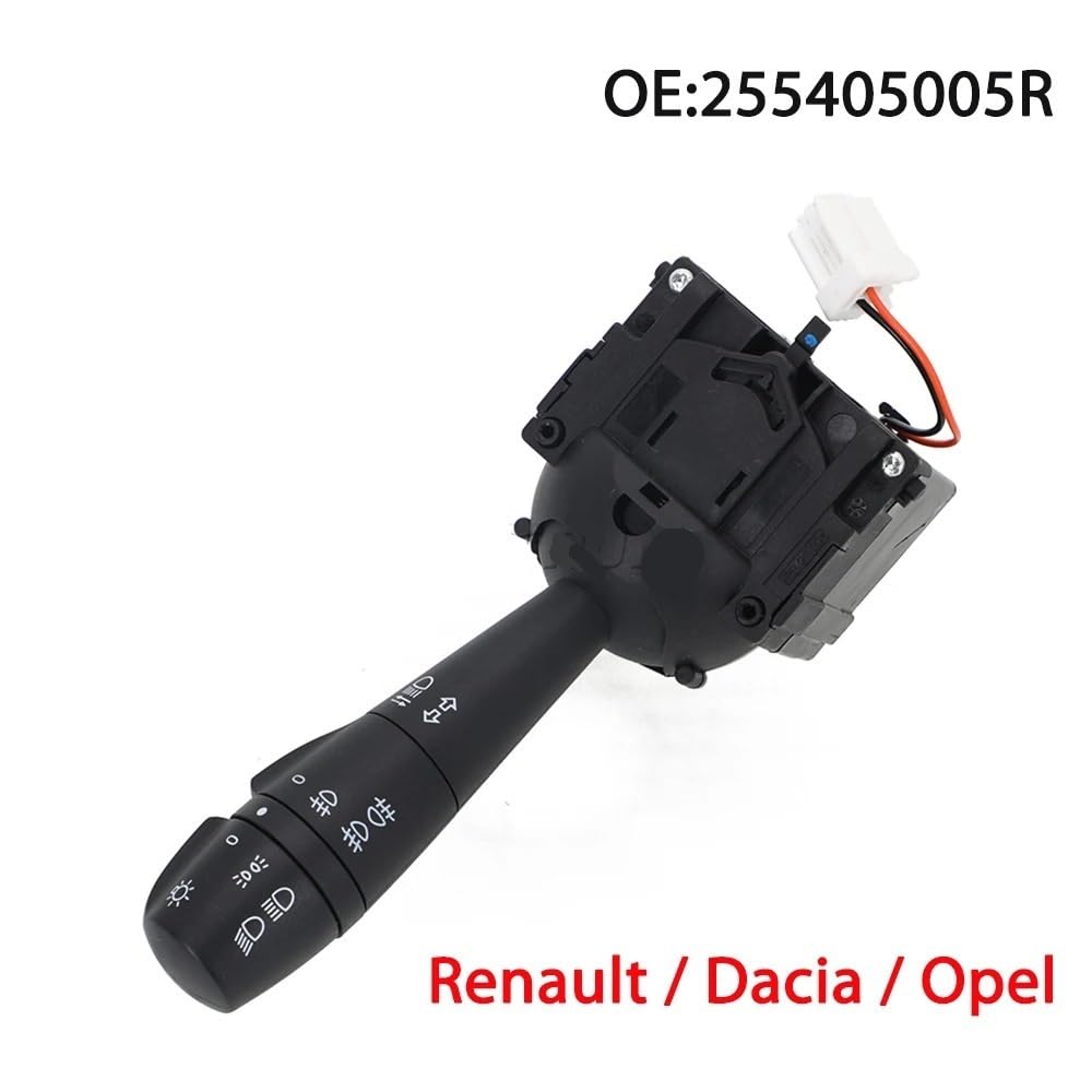 Para TRAFIC 8201167981 255405005R indicador coche interruptor señal luz principal limpiaparabrisas mando de control de crucero