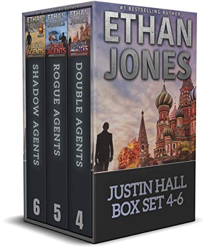 Justin Hall Spy Thriller Series Box Set Books 4-6: Assassination International Espionage Suspense Mission