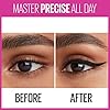 Maybelline-Eyestudio-Master-Precise-All-Day-Liquid-Eyeliner-Black-0034-Ounce Maybelline Eyestudio Master Precise All Day Waterproof Liquid Eyeliner Makeup, Black, 1 Count (Packaging May Vary)