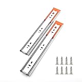 Full Extension Drawer Slides Side Mount 10 inch Soft Close Drawer Slides Ball Bearing Drawers Slide