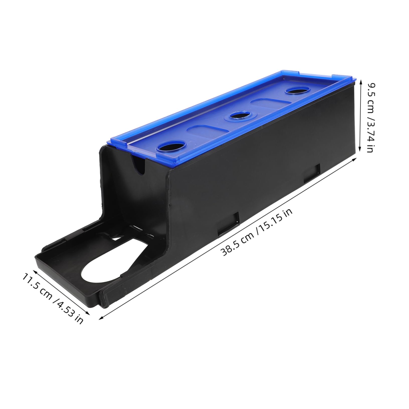 HOLIDYOYO Box Aquarium Supplies Aquarium Gravel Intake Large Filtration Cleaning Drip Functional Tank Multifunction Small Blue