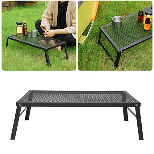 Alomejor Camping Grill, Portable Folding Campfire Grill for Outdoor BBQ and Camping, Defult - Image 3