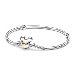 Happystar Pulsera Serpiente Plata De Ley 925 Pulsera Mujer,pulseras Bead Charm Para Mujer, Pulsera De Plata De Ley Con Cierre Regalos Para Mujeres.