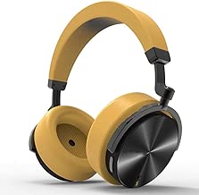 CALISTOUS Head mounted Earphones Cancelling Microphone Yellow T5S CALISTOUS Head mounted Earphones Cancelling Microphone Yellow T5S