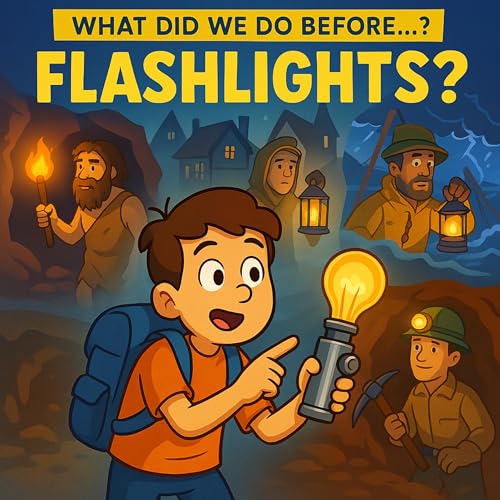 🔦 Before flashlights, how did people light up the dark?