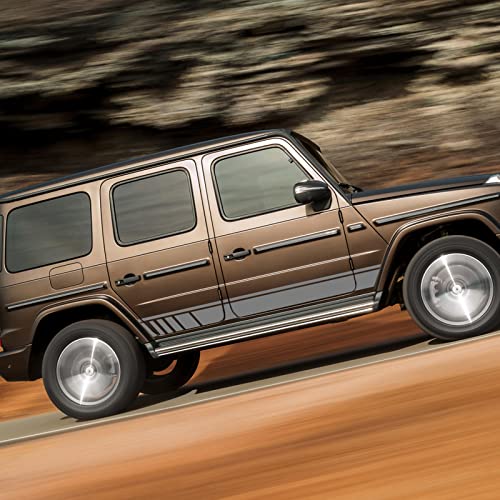 TURIM 2 Piece Car Decals Side Body Stickers ，For Mercedes Benz Accessories For G55 G63 AMG W463 G500