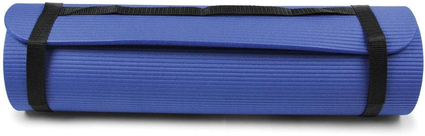 Fitness Mad Core Fitness Mat, Thick NBR Exercise Mat, 182cm x 58cm, 2 Sizes (10mm & 15mm)