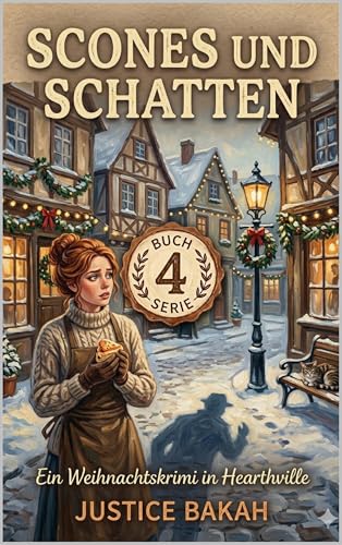 Scones und Schatten: Ein Weihnachtskrimi in Hearthville (Herz & Zauber Mysterien 4)