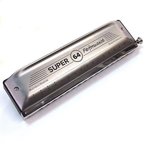 HOHNER ホーナー　SUPER64G クロマチックハーモニカ Amazon | HOHNER ホーナー New Super64X スーパー64X