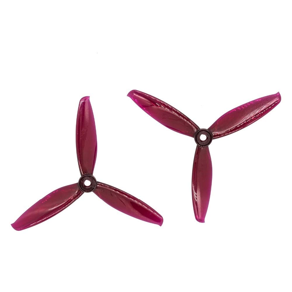 hélice 24 piezas/12 pares de hélices de repuesto/apto for hélice Windancer 5043 T5043C 5x4,3 pulgadas PC 3 palas CW CCW/apto for hélice FPV/apto for FPV Racing Drone Freestyle Reemplazar pieza(12pairC