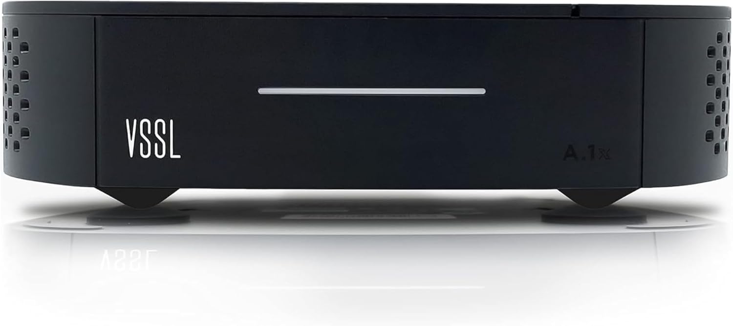 VSSL A.1x Single Zone 2-Channel Audio Streaming Amplifier, Compatible with AirPlay 2, Chromecast, Amazon Alexa, Spotify Connect, Bluetooth | Home Sound System Amplifier | WiFi Amp for Speakers