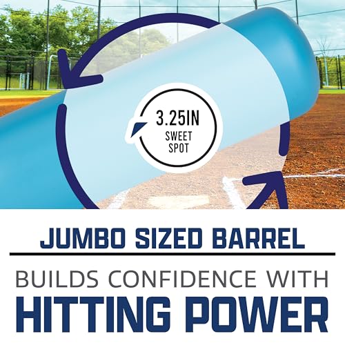 Franklin Sports USA Softball Jumbo Plastic Bat & Ball Set - 24" - Blue - image 6