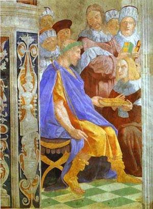 Peinture à l'huile de Raphaël Justinien, reproduction d'art sur toile haut de gamme 50x60 cm