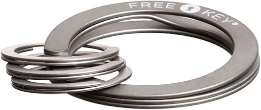 Free Key Schlüsselring Set Press-to-open freekey Nagelschoner