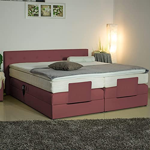PAARA Boxspringbett mit Motorverstellung - 10.000 Newton Motorleistung - Anti-Rutschmatten Taschenfederkern Kaltschaum Topper - inklusive Lieferung bis zum Wunschort mit Aufbau-Service – Bild 5
