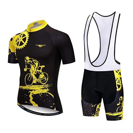 MTB Jersey Sets Mens Cycling Jersey Shorts Sleeve Bike Jersey Suits Zip Mountain Road Clothing Bicycle top Shirts Breathable Summer Pro Team Sports Racing Cycle Jersey for Male XXL