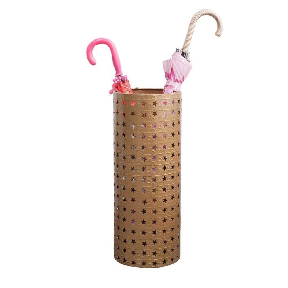 Porte-parapluie jaune pour sublimer l'entrée et ranger vos bâtons de marche