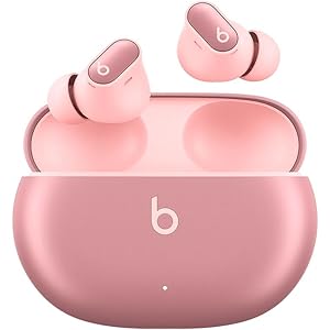 Beats Studio Buds + True Wireless Noise Cancelling Earbuds – Cosmic Pink (Renewed Premium)