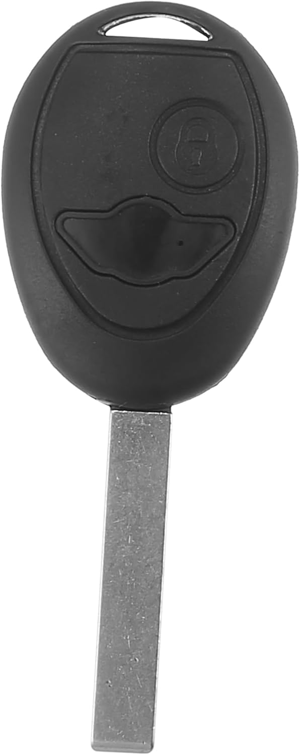 Uncut Chipped Ignition Key Fob for BMW Mini Copper 2002 2003 2004 2005 433Mhz PCF7931 2 Button Reusable | Transponder Chip Key 1 Pcs