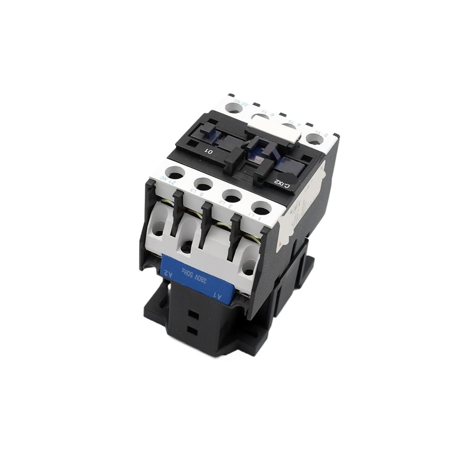 JCLPJBYJI AC contactor 25A 3P+1NO/1NC Rail Mounted lc1d CJX2-2510 1 Normally Open Contact / CJX2-2501 Closed(Cjx2-2510 380v)