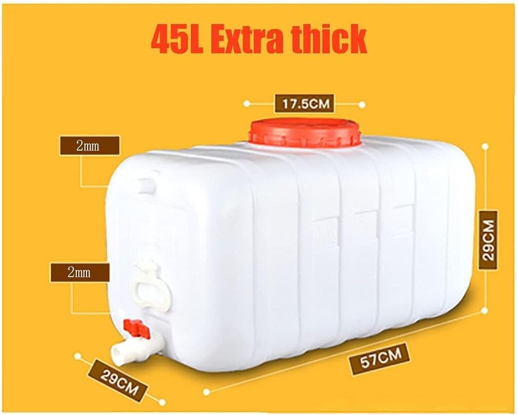 Portable Water Tank - 20L Large Capacity Container for Camping, Hiking, Gardening, Agriculture, and Outdoor Activities - Durable & Lightweight Design