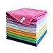 CQT Microfiber Reusable Cleaning Cloth Washing Cloth, Dish Cloth (30x30cm 12packed)