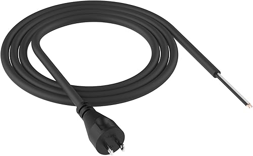 Miniatura 1 de ANTOBLE 33007298 Cable de alimentación de 2 cables calibre 18 para DEWALT DW100 DW101 DW102 DW103 DW130 DW236 DW400 DW505 (8 pies)