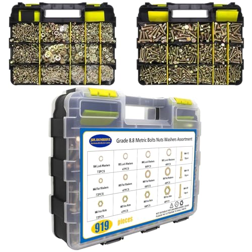 919 Pcs^{gƃibgZbgAFbLA8.8[gM 4 M 5 M 6 M 8Aibg{gbVAʎ[P[XtADIYDƁAHACXAƂɓKĂ