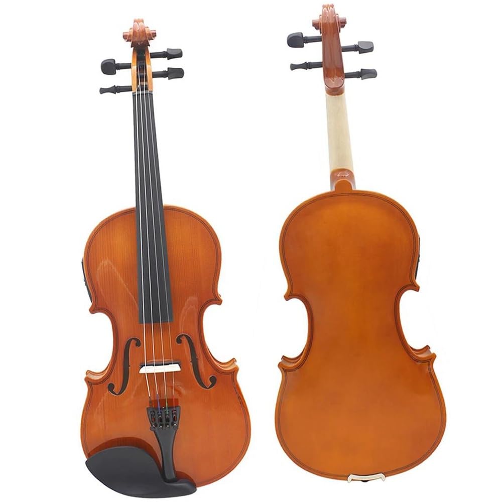 Violín instrumento musical Violín Acústico Eléctrico De Madera Maciza 4/4