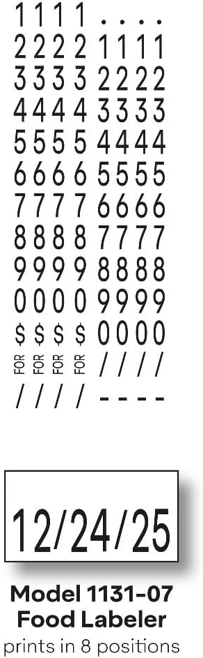 Monarch 1131-07 “Year/Date” 1-Line Label Gun