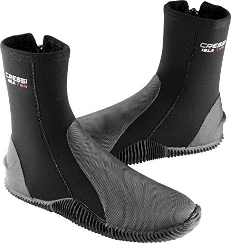 Cressi ISLA, Premium Neoprene Anti-Slip Sole Boots - Cressi: Quality Since 1946