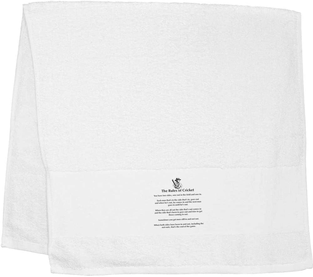 Azeeda 'Funny Cricket Rules' Hand/Guest Towel (TL00066561)