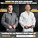 Gold BJJ Aeroweave Jiu Jitsu Gi - Ultra Lightweight BJJ Gi - Preshrunk Brazilian Jiu Jitsu Uniform for Men (Grey, A2)