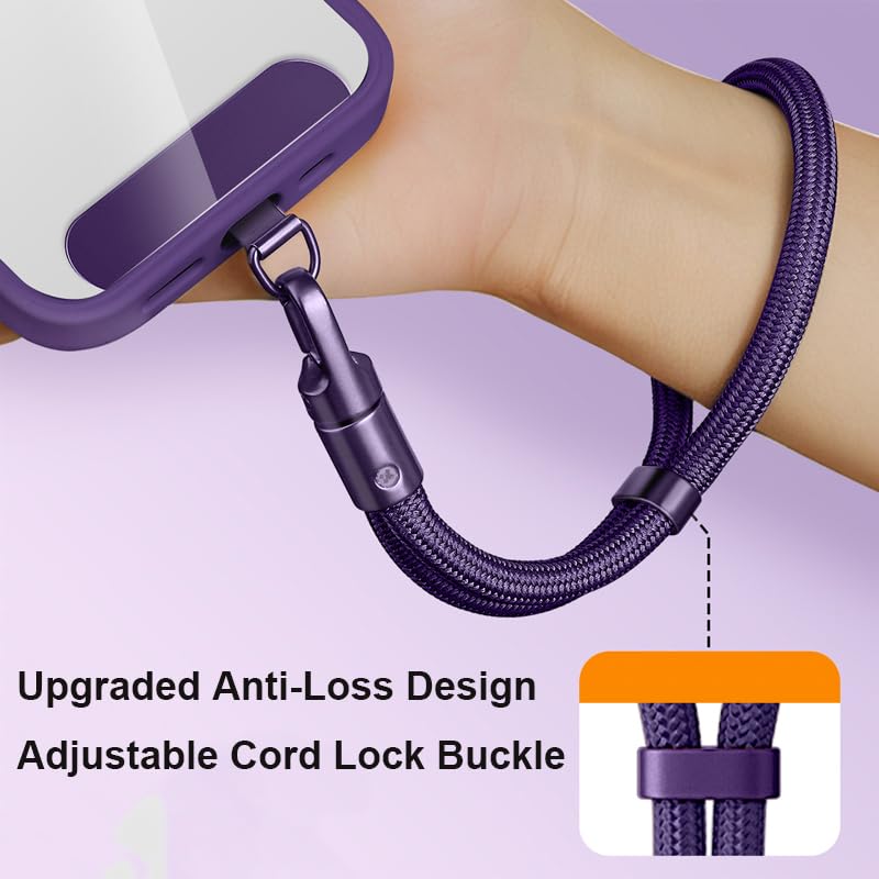 Cordon antivol pour téléphone portable universel avec sangle de poignet réglable - 2