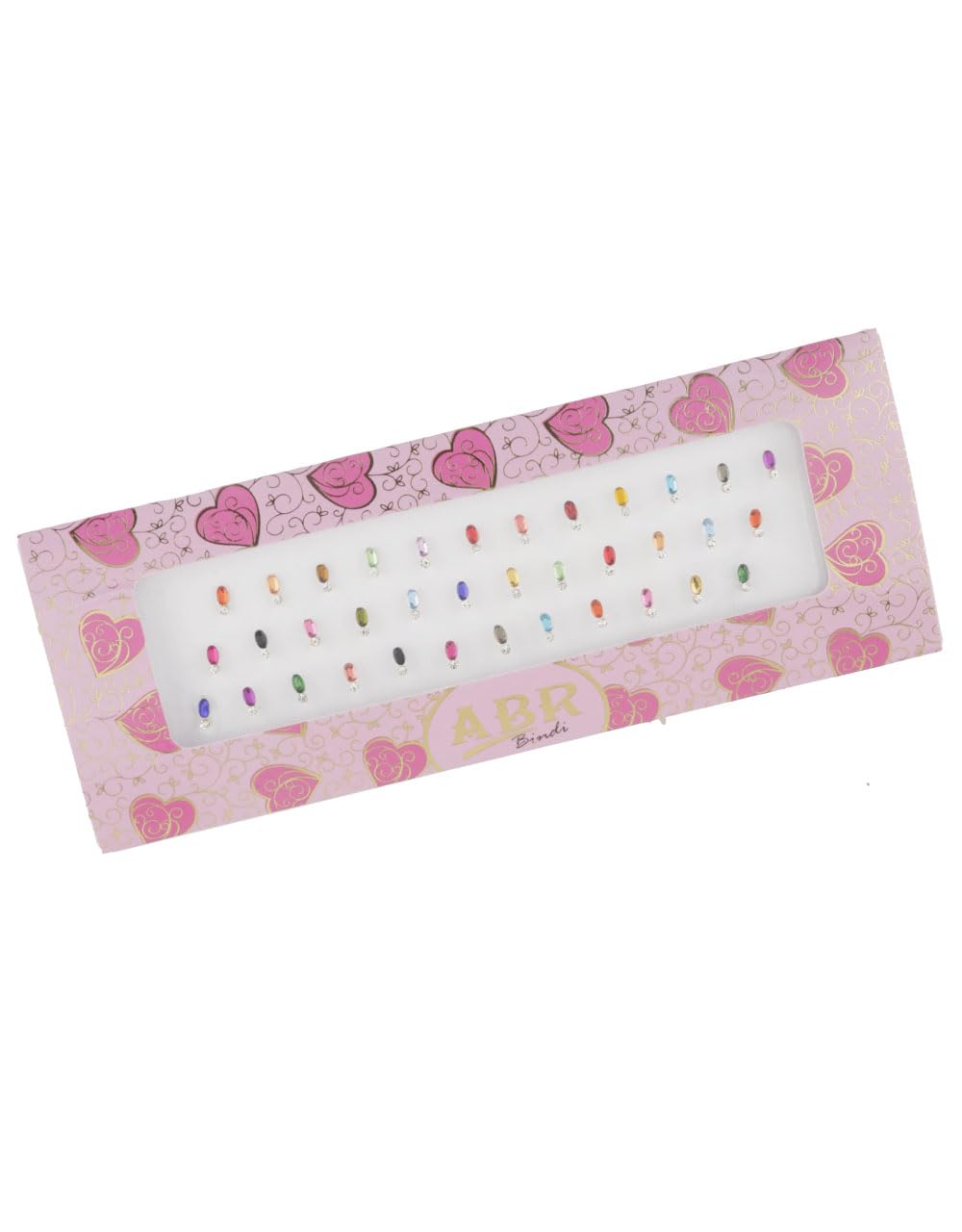 Anuradha Art Jewellery Multi Colour Appealing Round Shape Richie Rich Bindi for Women