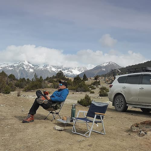 Iclimb 2 Ultralight Low Beach Chair With 1 Beach Table Bundle For Two Adults Outdoor Beach Camping Glamping #TOP1