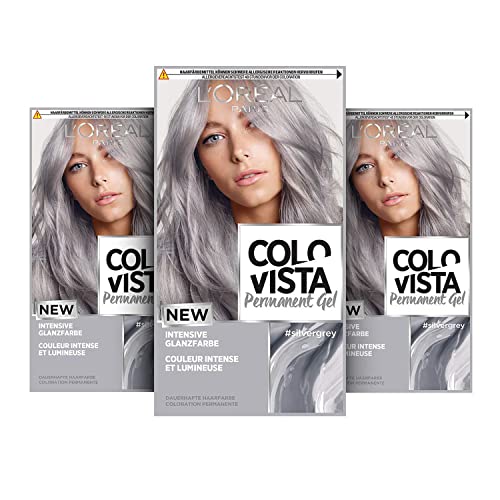Produktfoto von L'Oréal Paris Dauerhafte Haarfarbe, Gel-Coloration, Intensive Glanzfarbe und Farb-Pflegemaske, Colovista Permanent Gel,&hellip;