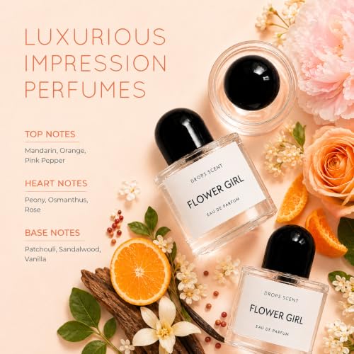 Image of Flower Girl Premium Perfume For Women, 100 Ml Long-Lasting Eau De Parfum Luxury Floral Fragrance Premium Scent For Daily Wear Fresh & Elegant Perfume Ideal Gift For Women