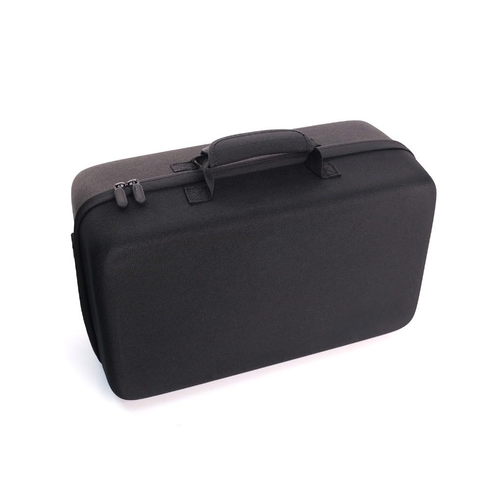 FACAIIO Funda protectora rígida de EVA para modelos Pro y Slim, para bolsa de almacenamiento de viaje de gran capacidad, 42 x 27 x 17 cm, consola y equipo, color negro