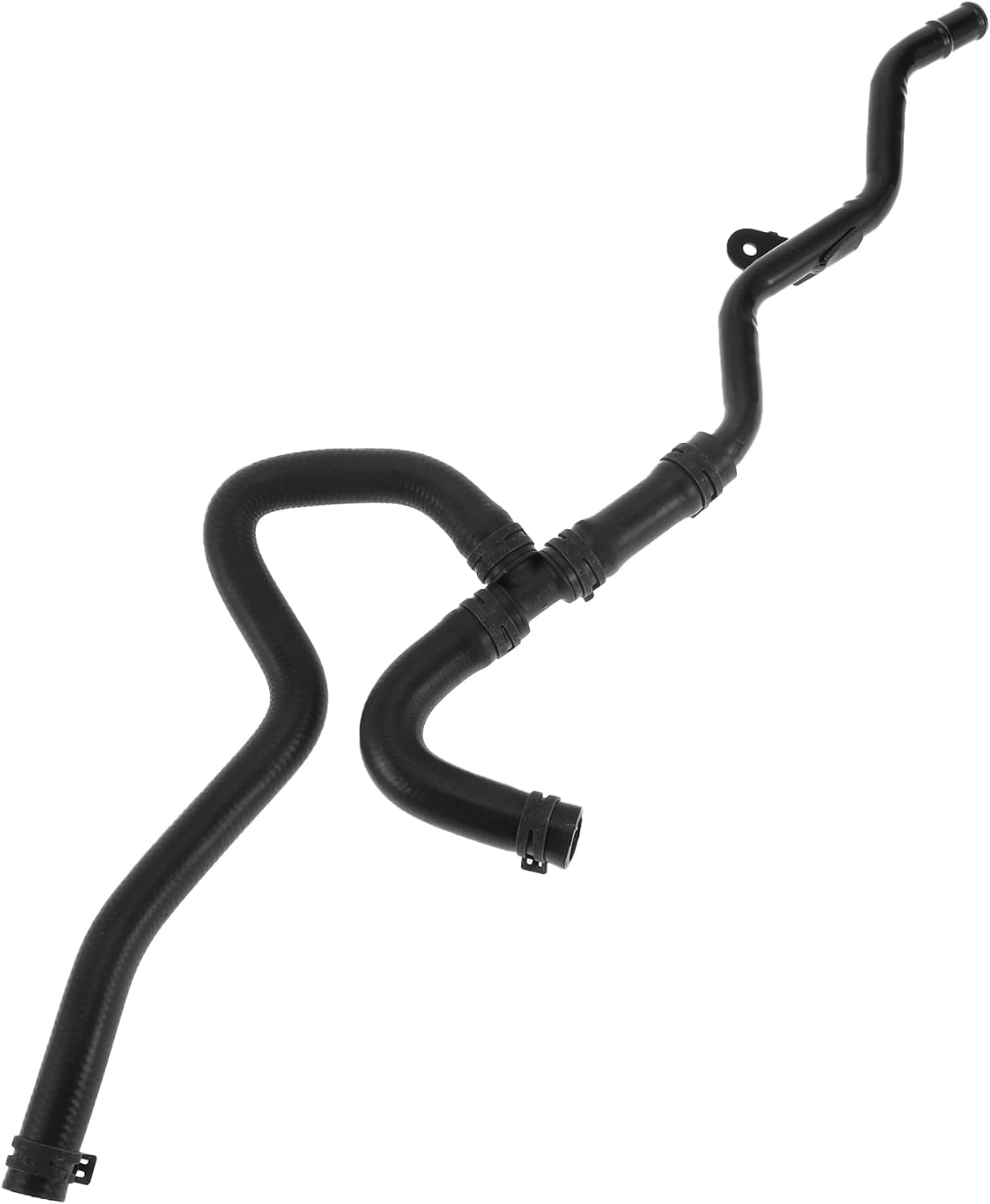 1 Pc Heater Hose for Land Rover Range Rover Sport 2006-2009 LR3 2005-2009 Radiator Coolant Hose Good Sealing Rubber Engine Black