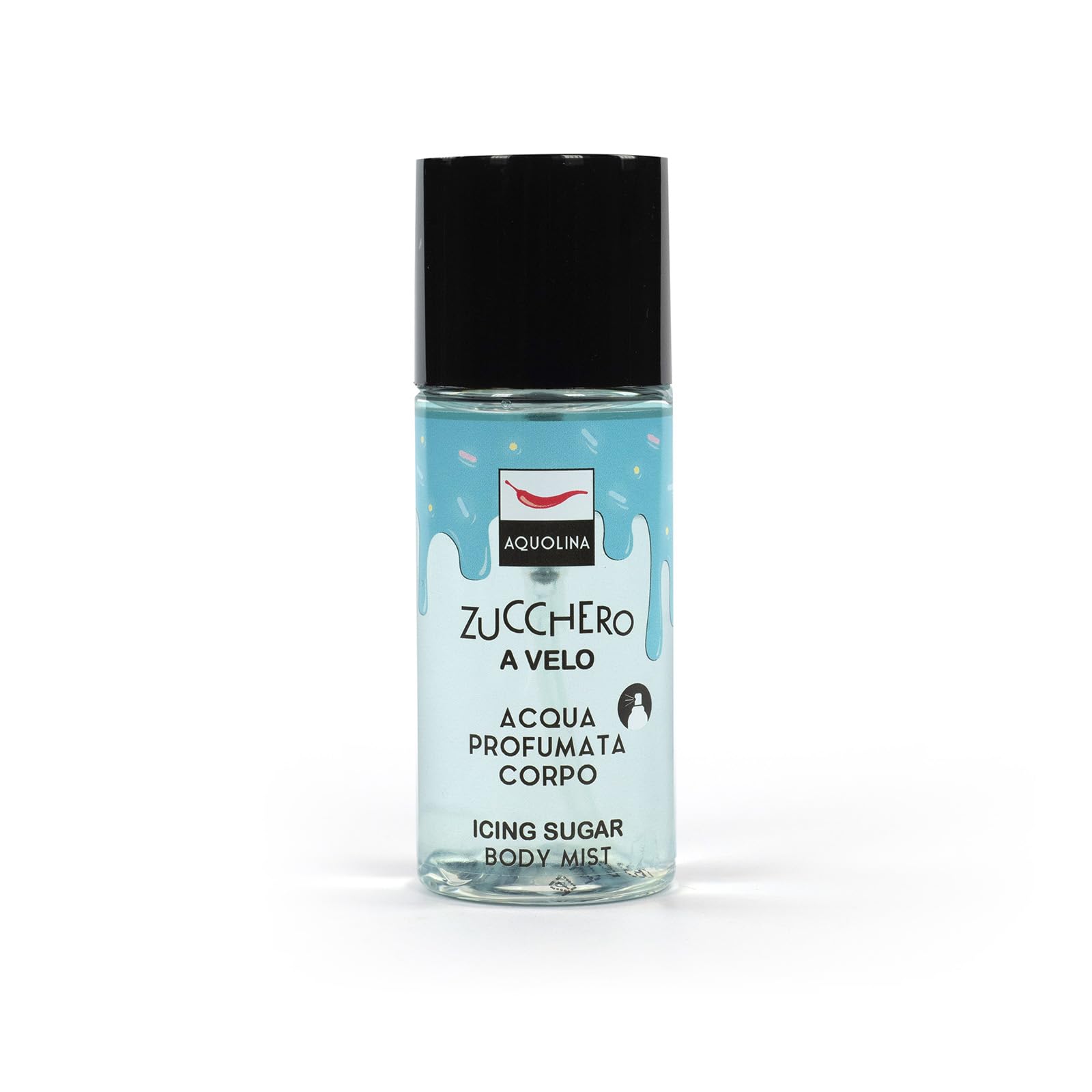 AQUOLINA BEAUTY BITES - Acqua profumata corpo Zucchero a Velo, Fragolina di Bosco, Vaniglia Gourmand, Cocco Delicato. Formato 50 ml