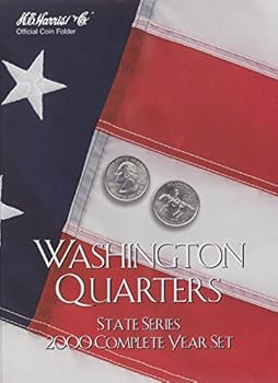 Unknown Binding Harris Coin Folder - State Series Quarters Complete Year 2000 Ref#8HRS2583 by H.E. Harris Book