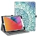 Produktbild Fintie Hülle für iPad 8. Generation (2020) / 7. Gen (2019) 10.2 Zoll, [Eckenschutz] Multi-Winkel Betrachtung Folio Stand Schutzhülle mit Dokumentschlitze, Auto Sleep/Wake, smaragdblau