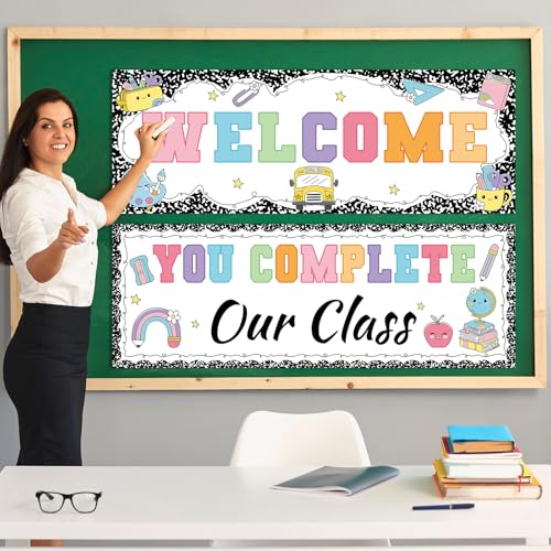 Banderoles de composition pour salle de classe faciles à installer - 5