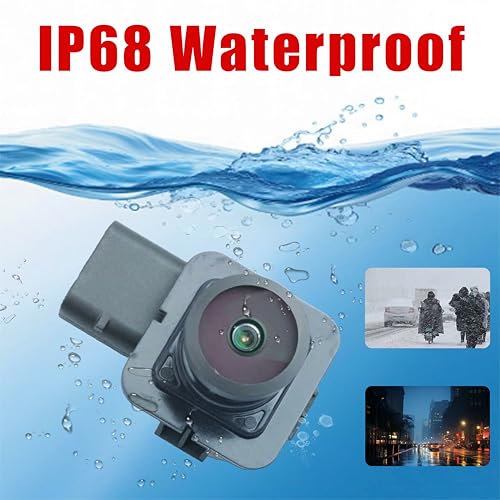 Image of No. DV4T-19G490-AB Rear View Backup Reverse Parking Camera /Rear View Camera | Compatible with Ford Escape Kuga 2013-2017 Reverse Park Assist Camera Replaces DV4T19G490AB EV4T-19G490-CA EV4T19G490CA