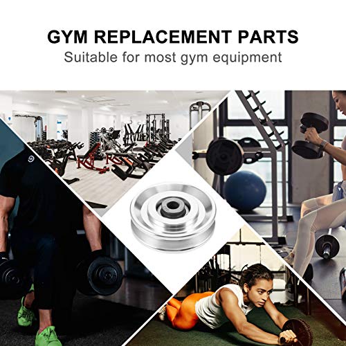 BESPORTBLE Rolamento Universal Polia Equipamento de GinÃ¡stica SubstituiÃ§Ã£o Polia Fitness Cabo MÃ¡