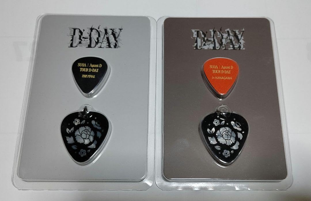 防弾少年団(BTS) - SUGA Agust D TOUR D-DAY 日本限定 ギターピックセット BTS Suga | Agust D - D-Day Tour MD: Guitar Pick Set – Kpop Omo