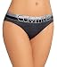 Calvin Klein Women's Magnetic Force Heathered Bikini Panty, Black Heather, Medium