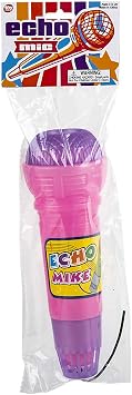 Rhode Island Novelty 10 Inch Echo Microphone, Single Unit, Assorted