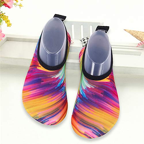 Image of WateLves Kids Water Shoes Toddler Girls Boys Barefoot Non-Slip Quick Dry Aqua Socks for Beach Swim Walking